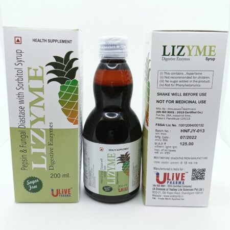 LIZYME Digestive Enzymes syrup